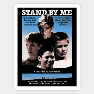 Stand By Me, 80s, cult, classic Sticker